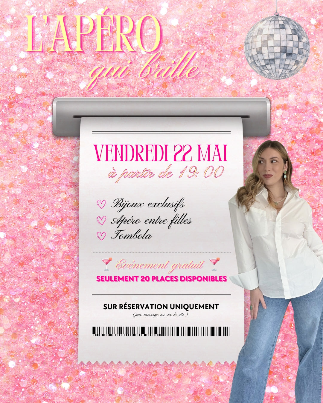 Ticket - Apéro qui brille